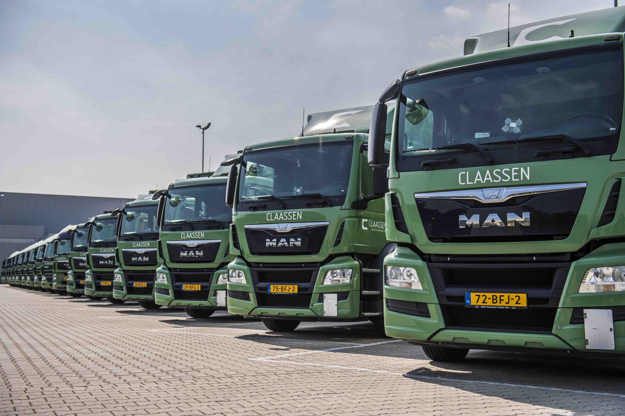 Claassen Logistics, client portal